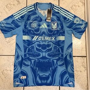 New Adidas Tigres UANL 25/26 Away Authentic Soccer Jersey Mens Size Large JJ2208